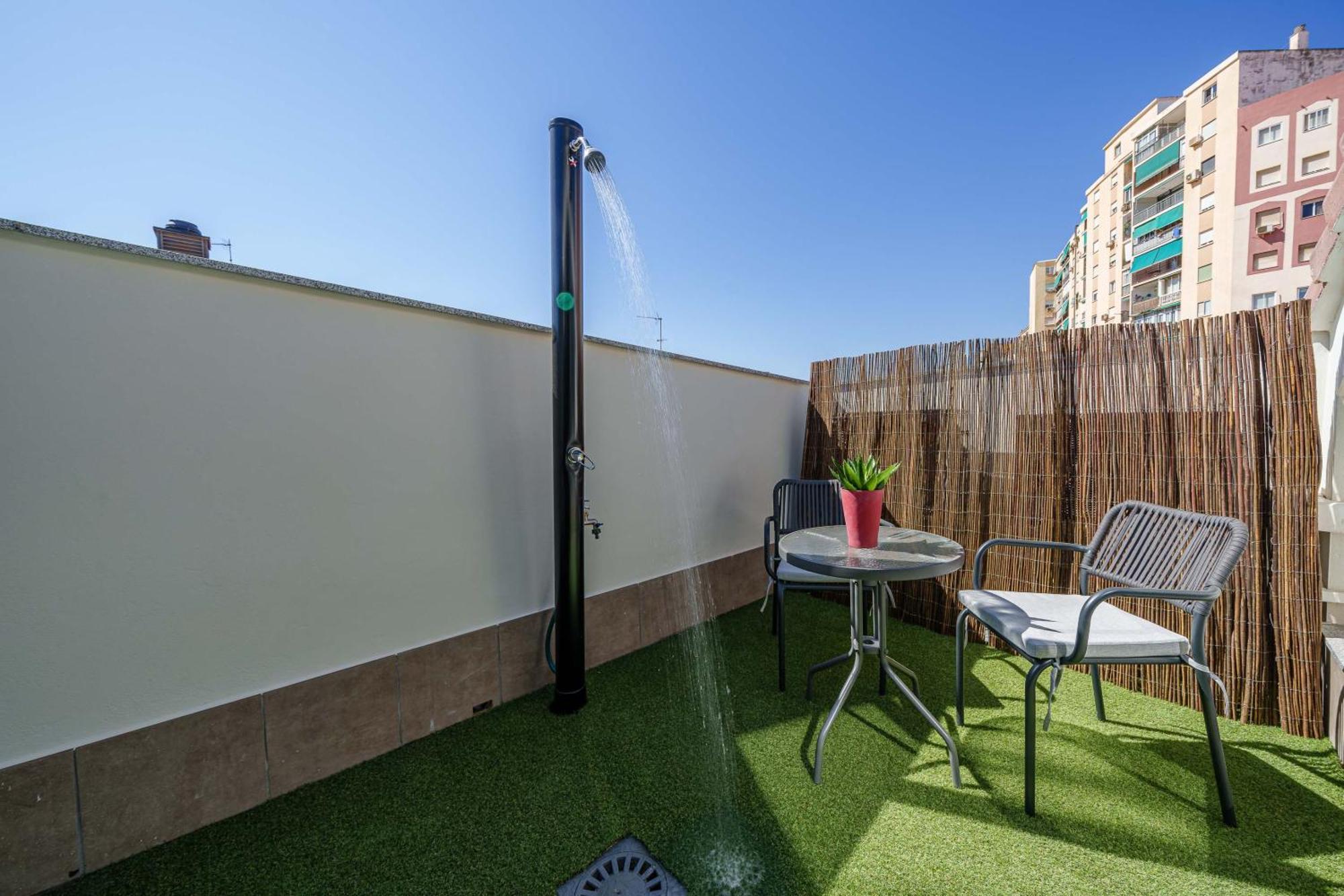 Ferienwohnung Malaga Old Town Pool & Parking Exterior foto